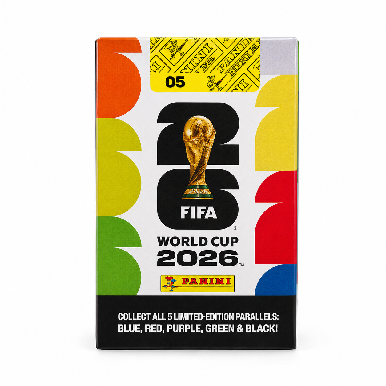 Panini FIFA World Cup 2026 Sticker Box | 25 Packs 175 Stickers
