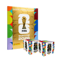 Panini FIFA World Cup 2026 Colombia gold hardcover album with 2 boxes