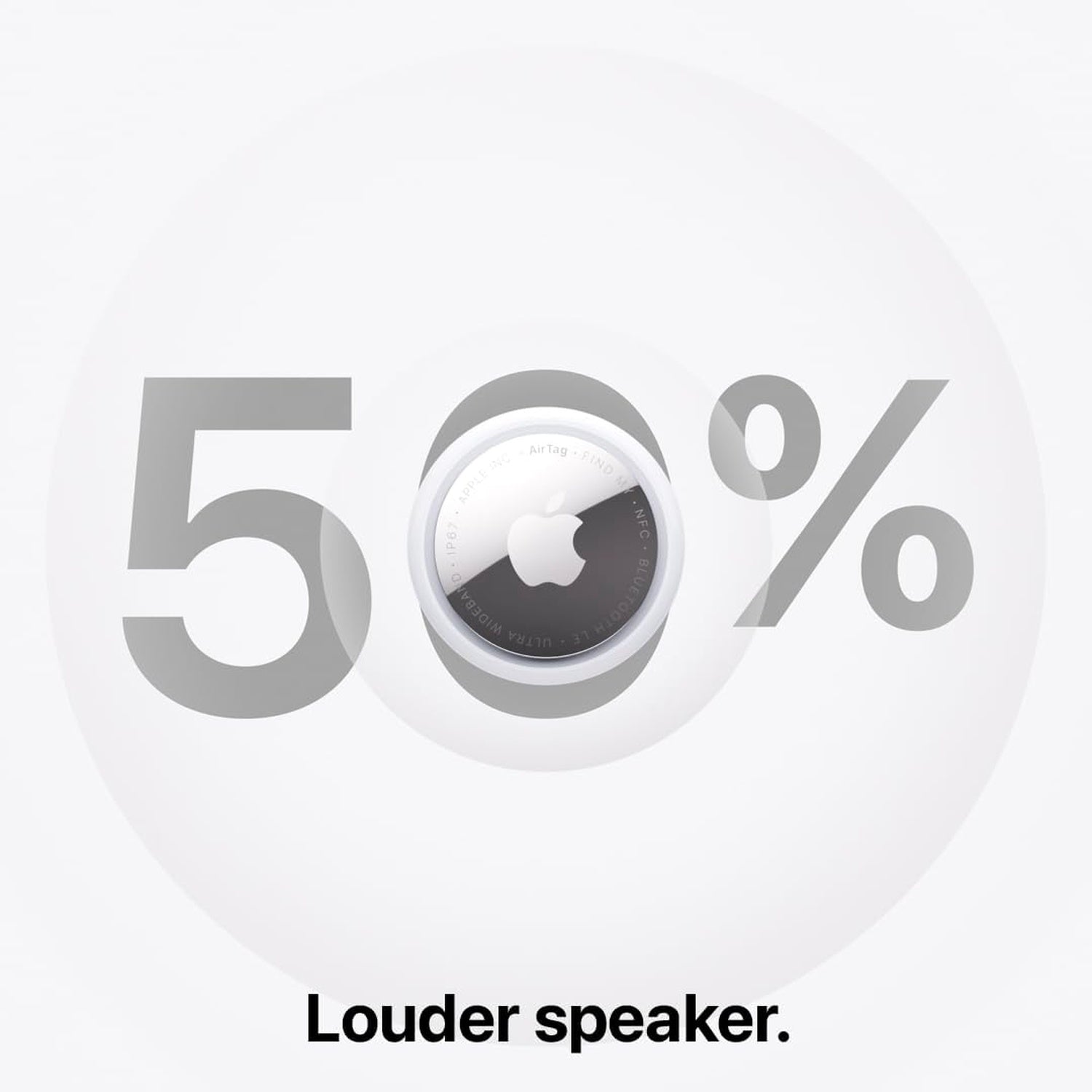 Apple AirTag segunda generación con bocina 50 por ciento más potente