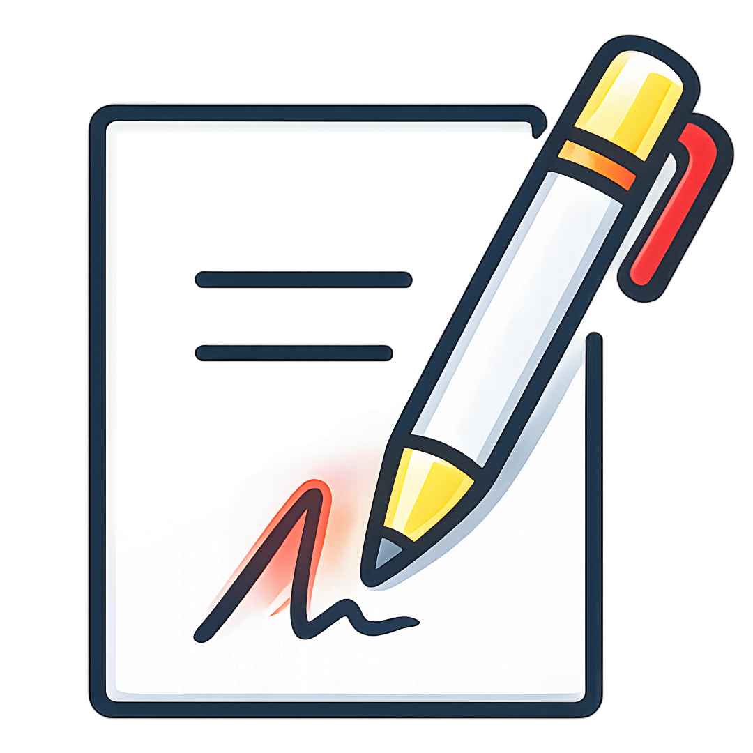 Signature confirmation for high value orders icon