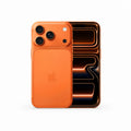 Apple iPhone 17 Pro 256GB Unlocked in Cosmic Orange showing front display and back design