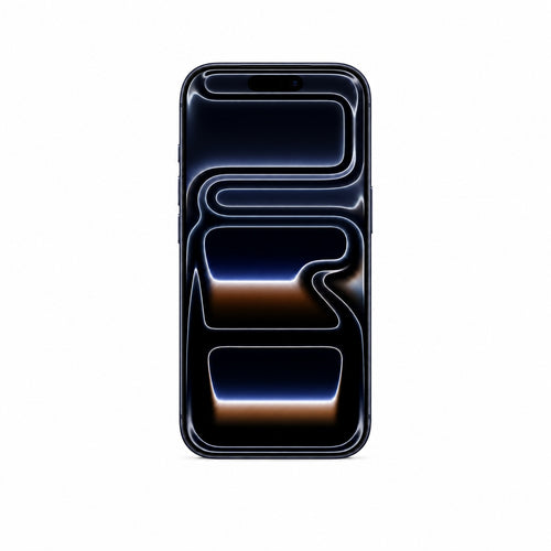 Apple iPhone 17 Pro 256GB Unlocked in Deep Blue front display view with premium screen design