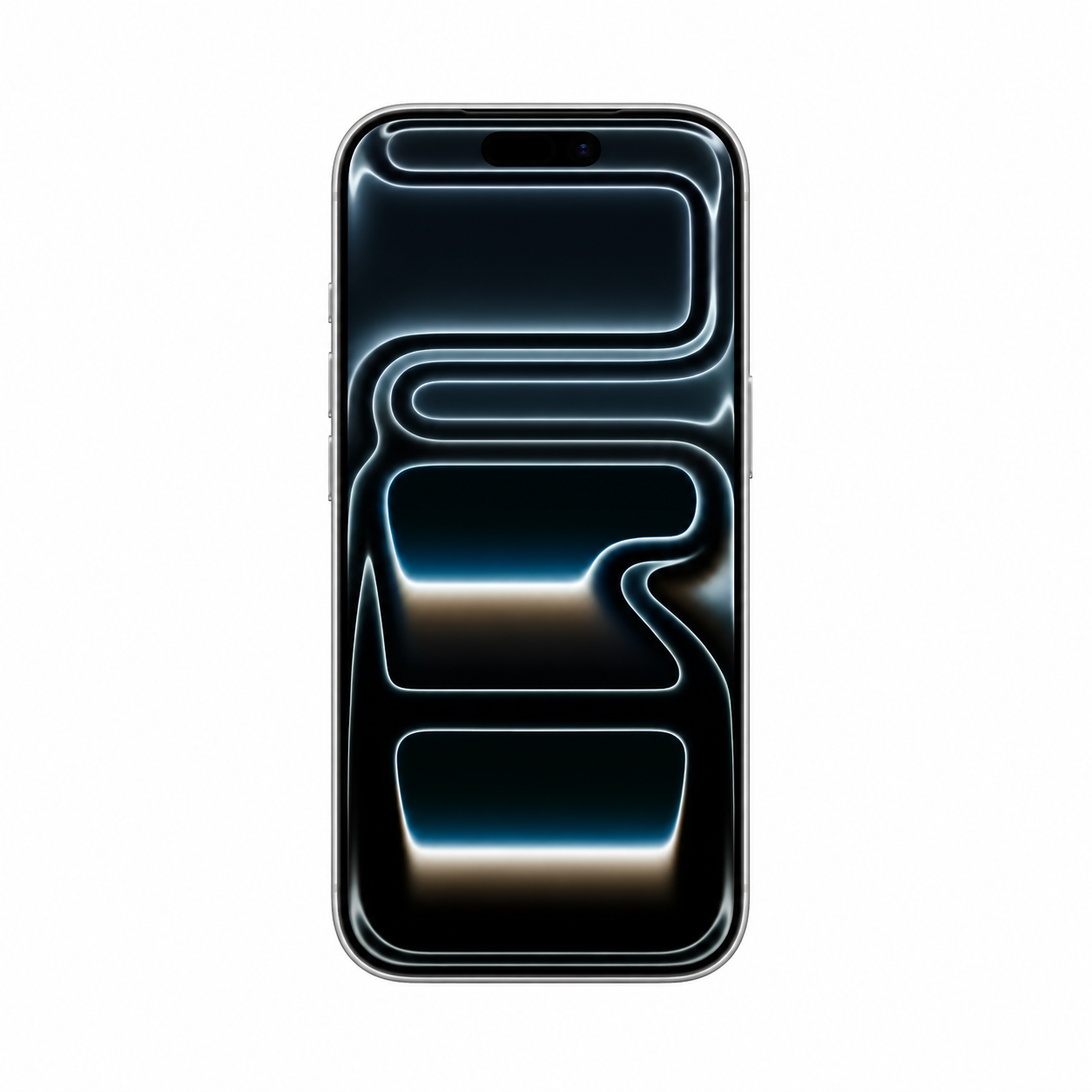 Apple iPhone 17 Pro 256GB Unlocked in Silver front display view with premium screen design