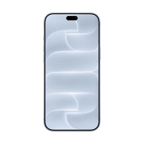 Vista frontal del iPhone 18 Pro Max glaciar