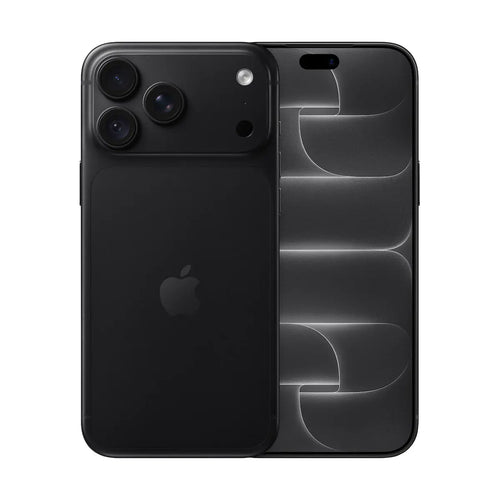 iPhone 18 Pro Max negro visto por delante y por detrás