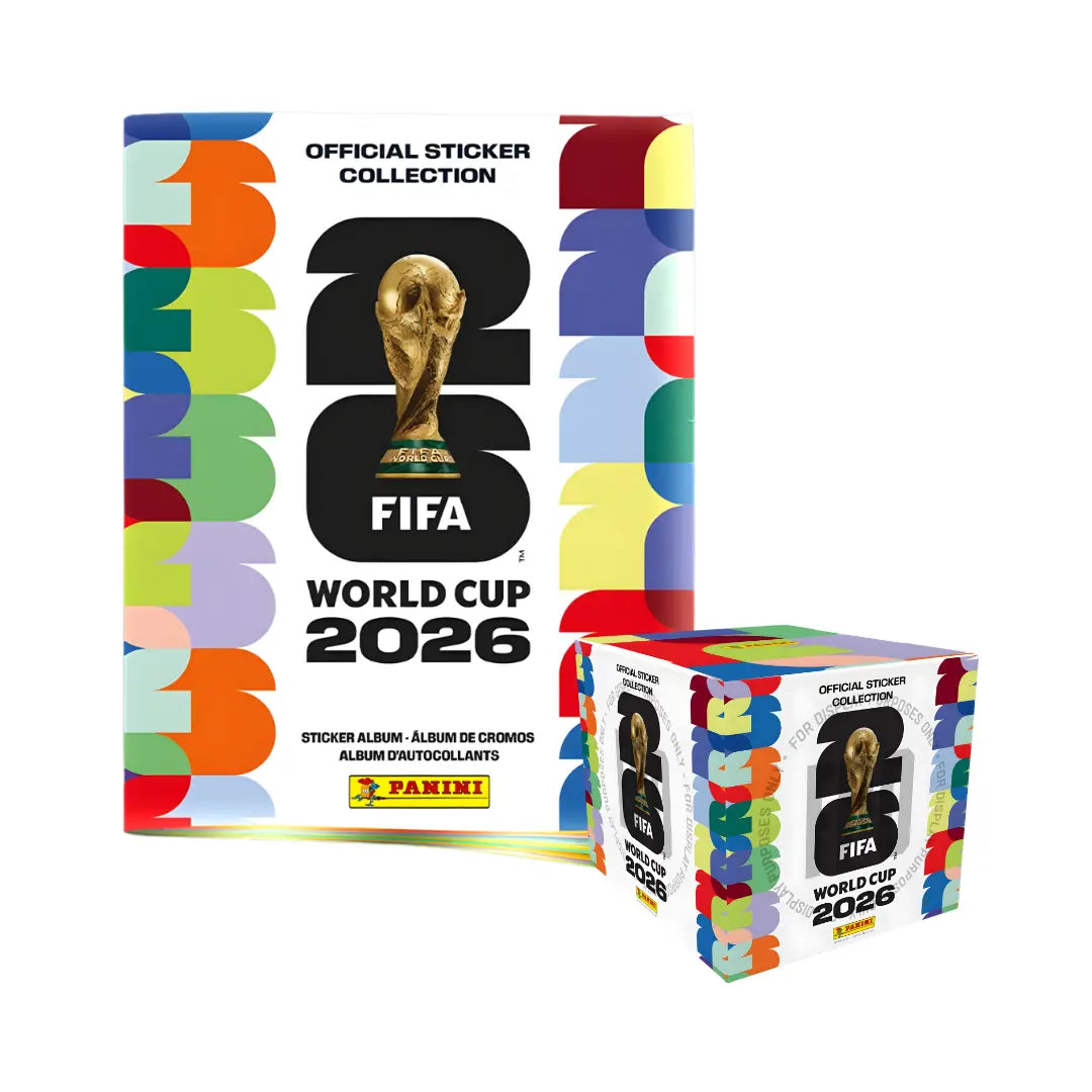 Panini FIFA World Cup 2026 softcover album with 1 sticker box bundle