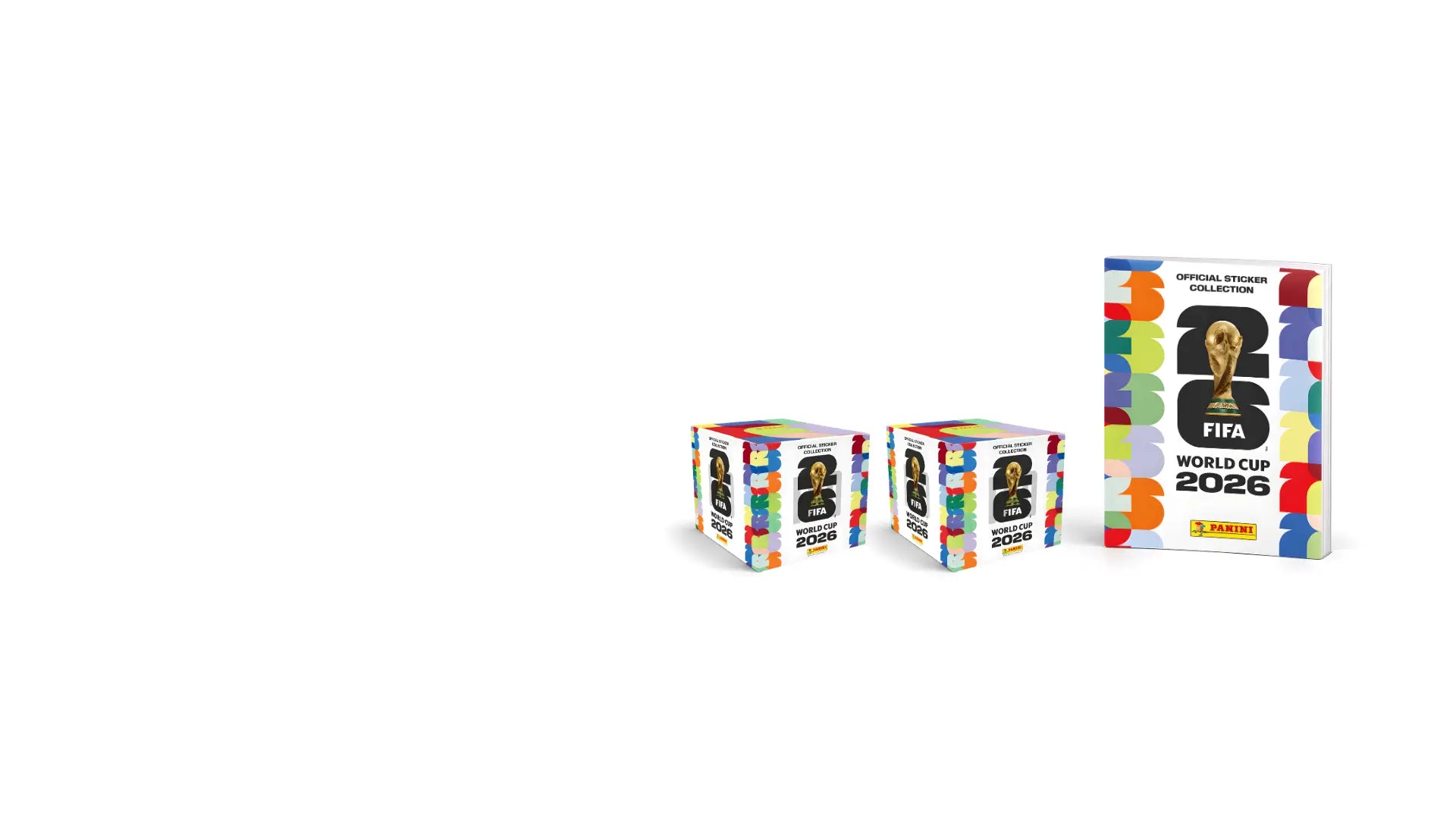 Panini FIFA World Cup 2026 sticker collection banner