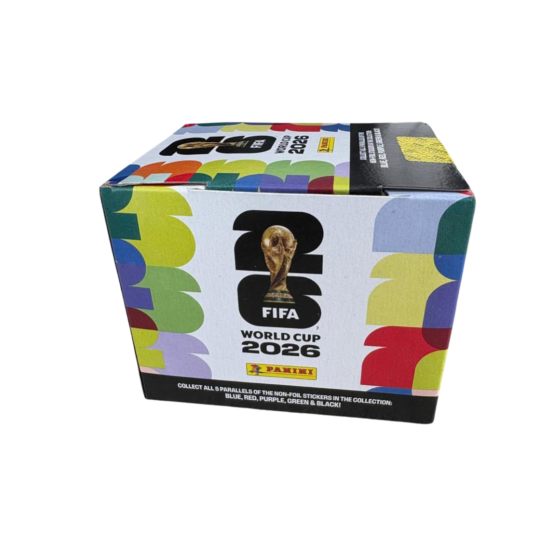 Panini FIFA World Cup 2026 Sticker Box | 50 Packs 350 Stickers