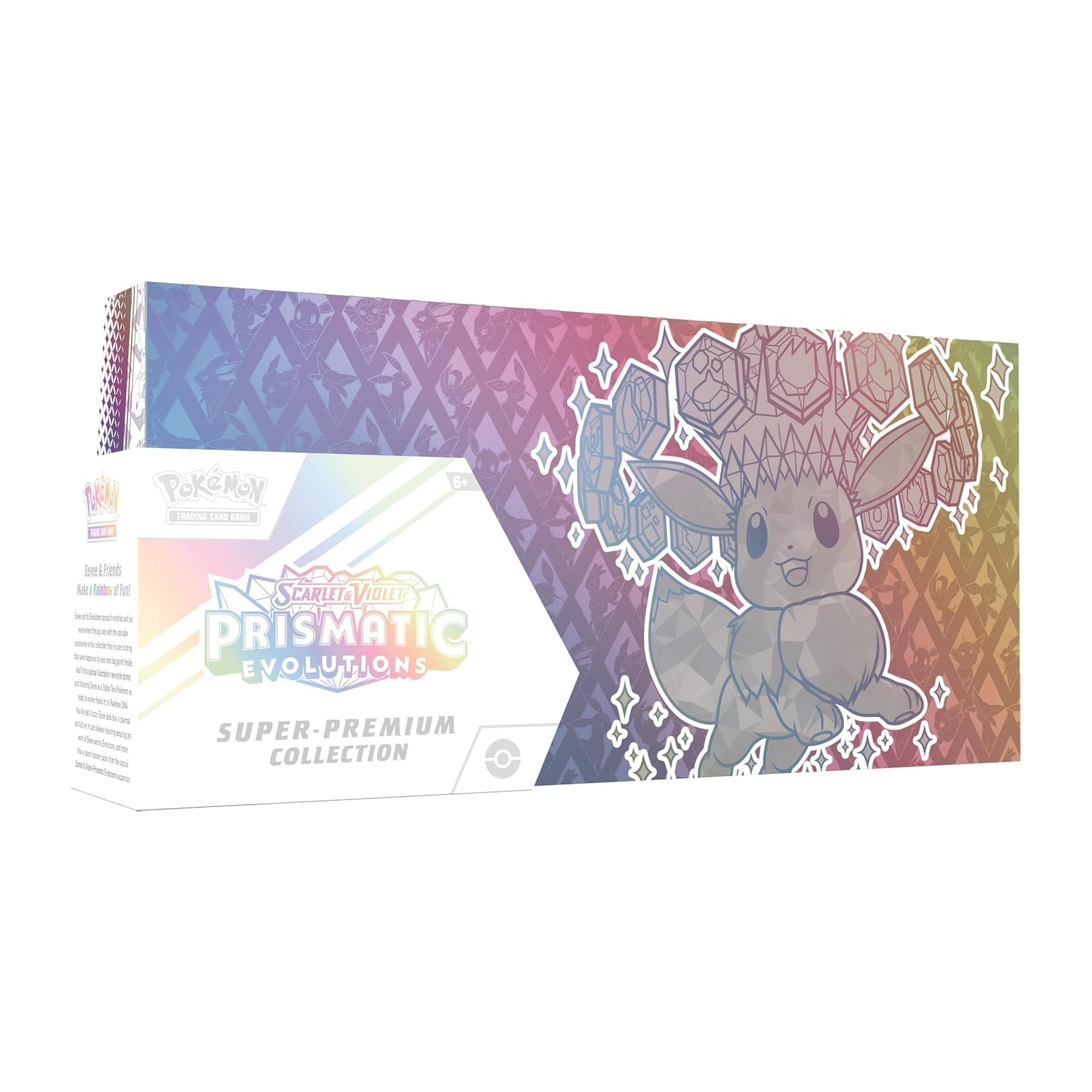 Pokémon TCG Scarlet & Violet Prismatic Evolutions Super-Premium Collection sealed box